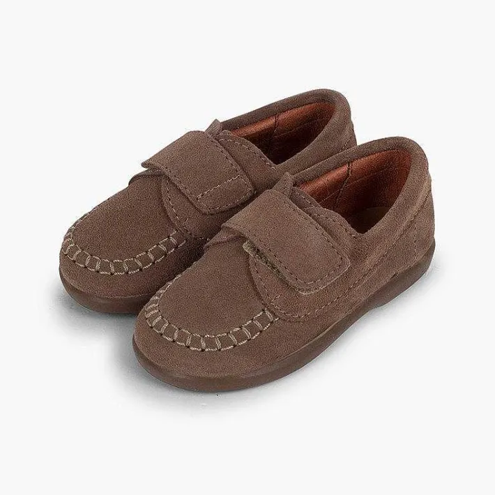 Mocasines<Pisamonas Mocasines Niños Serraje Tira Adherente