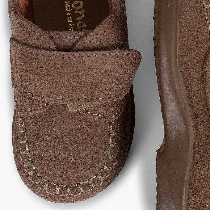 Mocasines<Pisamonas Mocasines Niños Serraje Tira Adherente
