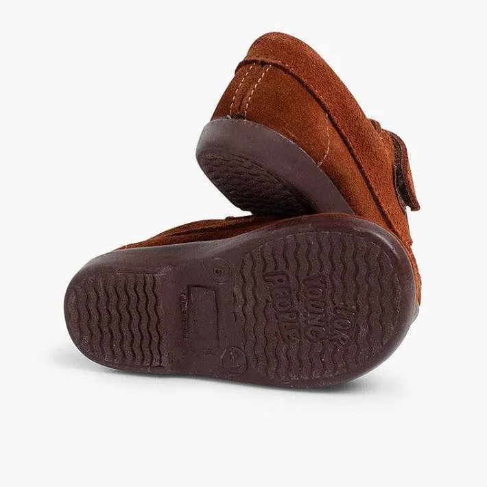 Mocasines<Pisamonas Mocasines Niños Serraje Tira Adherente