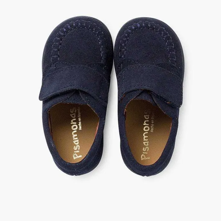 Mocasines<Pisamonas Mocasines Niños Serraje Tira Adherente