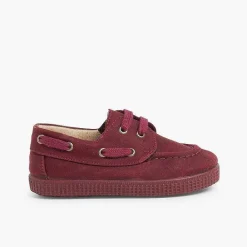 Náuticos<Pisamonas Mocasines Náuticos Lona Encerada Con Cordones