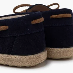 Zapatos Comunión<Pisamonas Mocasines Serraje Cordon Suela Yute