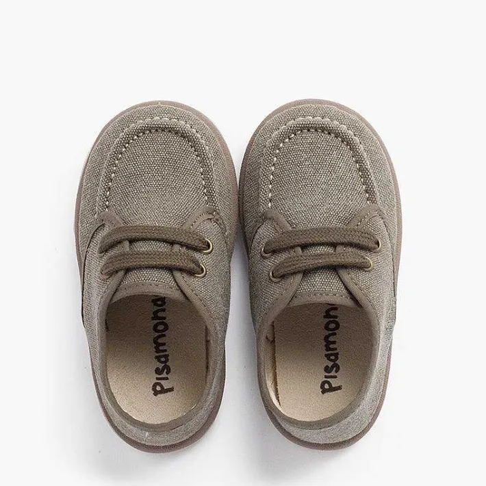 Zapatillas<Pisamonas Nautico Lona Casual Suela Sport