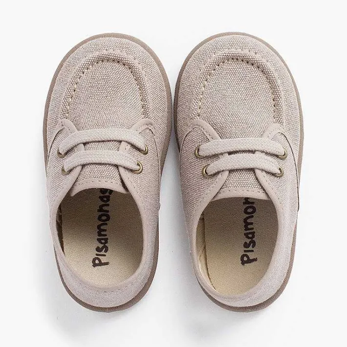 Zapatillas<Pisamonas Nautico Lona Casual Suela Sport