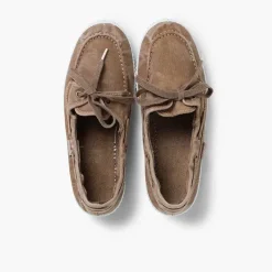 Mocasines<Pisamonas Náuticos De Lona Con Suela Blanca