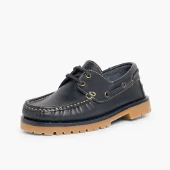 Zapatos Colegiales<Pisamonas Náuticos Niño Cordones