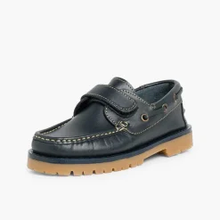 Zapatos Colegiales<Pisamonas Náuticos Niño Tira Adherente