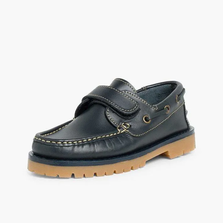 Zapatos Colegiales<Pisamonas Náuticos Niño Tira Adherente