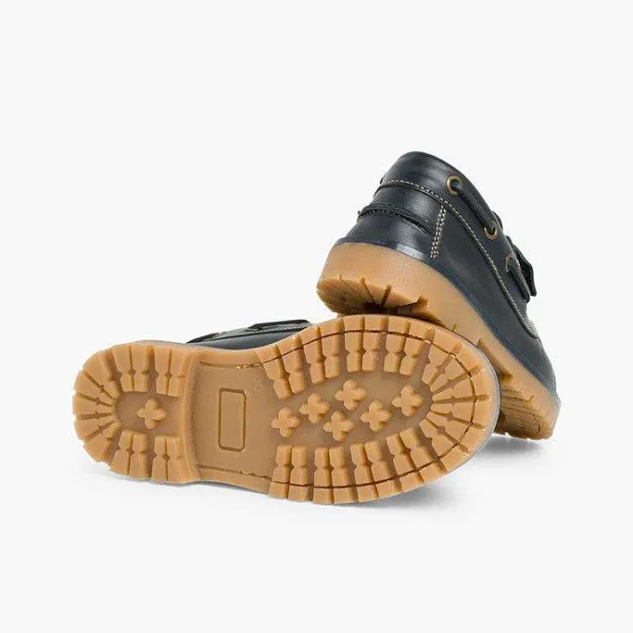 Zapatos Colegiales<Pisamonas Náuticos Niño Tira Adherente