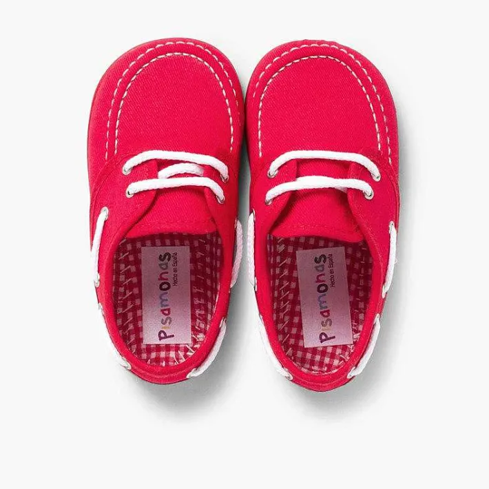 Náuticos<Pisamonas Náuticos Tela Cordones Niño