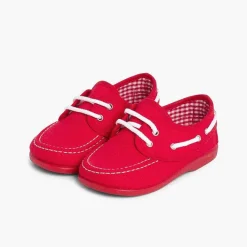 Náuticos<Pisamonas Náuticos Tela Cordones Niño