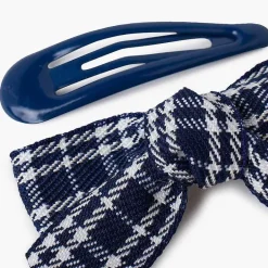Para El Pelo<Pisamonas Pack Horquillas Y Lazo Pico Pato Tartan