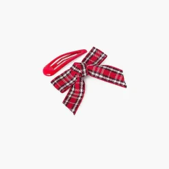 Para El Pelo<Pisamonas Pack Horquillas Y Lazo Pico Pato Tartan