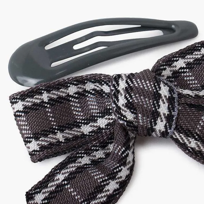 Para El Pelo<Pisamonas Pack Horquillas Y Lazo Pico Pato Tartan