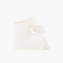 Leotardos Y Textil Condor<Pisamonas Patucos Bebes Con Lazo