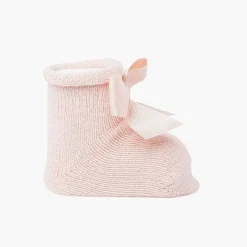 Leotardos Y Textil Condor<Pisamonas Patucos Bebes Con Lazo
