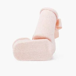 Leotardos Y Textil Condor<Pisamonas Patucos Bebes Con Lazo