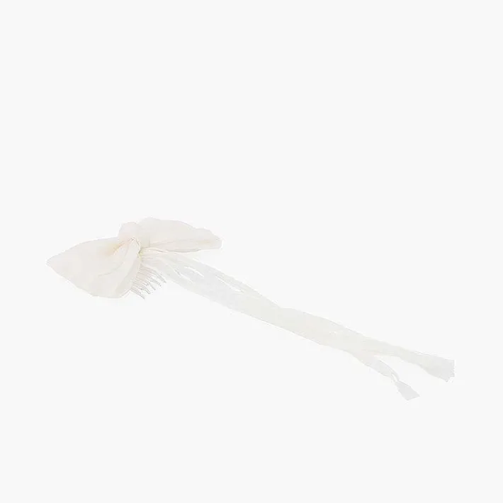 Para El Pelo<Pisamonas Peineta Lazo Organza Cintas