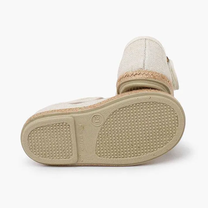 Zapatos Comunión<Pisamonas Pepitos Algodon Ecologico Suela Yute