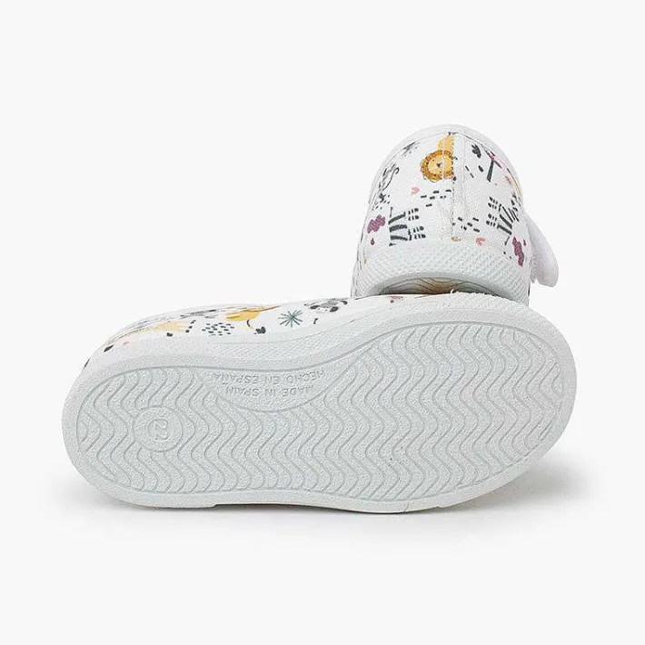 Zapatillas<Pisamonas Pepitos Estampado Puntera Goma Cierre Adherente Color Animales