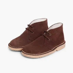 Zapatos Colegiales<Pisamonas Pisacacas Niños Botas Safari Cordones