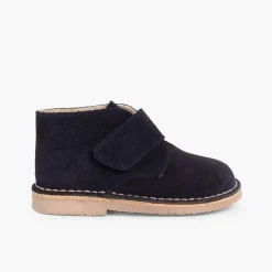 Zapatos Colegiales<Pisamonas Pisacacas Niños Botas Safari Tira Adherente