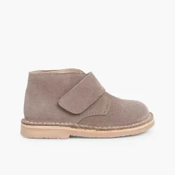 Zapatos Colegiales<Pisamonas Pisacacas Niños Botas Safari Tira Adherente