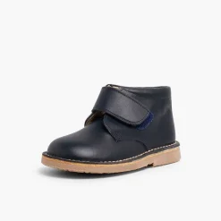 Zapatos Colegiales<Pisamonas Pisacacas Piel Botas Colegio Con Cinta Adhesiva