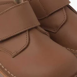 Zapatos Colegiales<Pisamonas Pisacacas Piel Botas Colegio Con Cinta Adhesiva