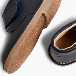 Zapatos Colegiales<Pisamonas Pisacacas Piel Botas Colegio Con Cinta Adhesiva