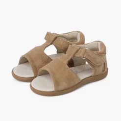Sandalias<Pisamonas Sandalia Abierta Unixex Tipo Pepito Color Beige