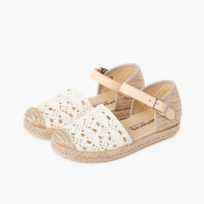 Sandalias<Pisamonas Sandalia Alpargata Macrame Niña Con Hebilla