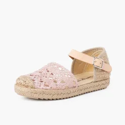 Sandalias<Pisamonas Sandalia Alpargata Macrame Niña Con Hebilla