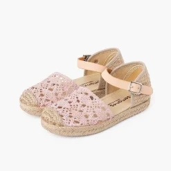 Sandalias<Pisamonas Sandalia Alpargata Macrame Niña Con Hebilla
