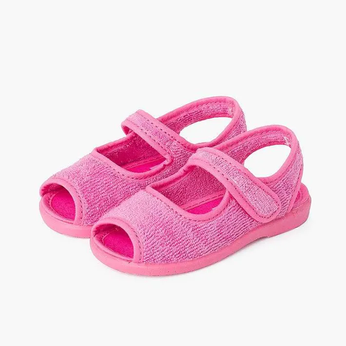 Zapatillas Casa<Pisamonas Sandalia Casa Rizo Toalla Tira Adherente