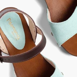 Sandalias<Pisamonas Sandalia Niña Y Mujer Serraje Suela Tipo Madera
