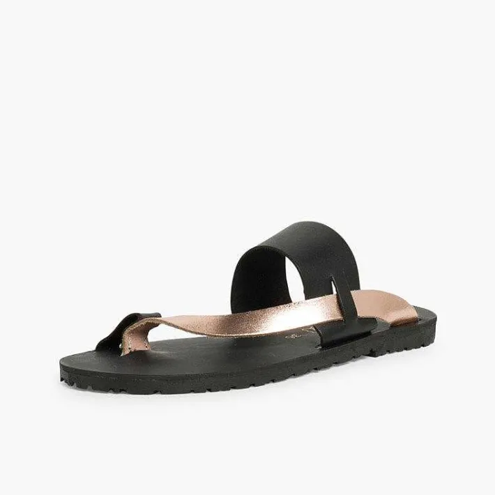 Sandalias<Pisamonas Sandalias De Dedo Metalizadas Niña Y Mujer