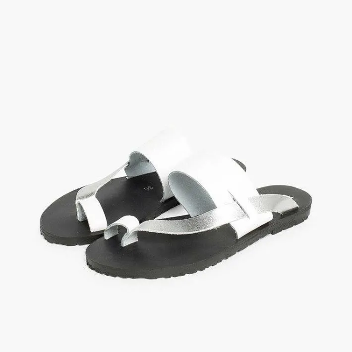 Sandalias<Pisamonas Sandalias De Dedo Metalizadas Niña Y Mujer