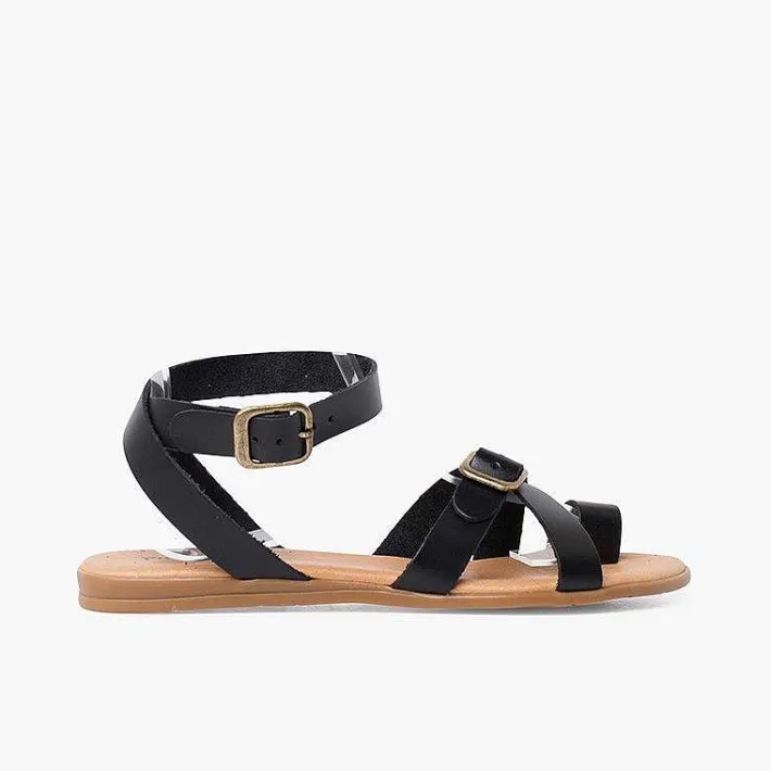 Sandalias<Pisamonas Sandalias De Dedo Mujer Con Cierres De Hebillas