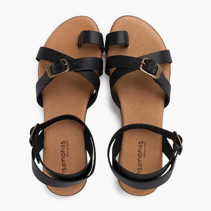 Sandalias<Pisamonas Sandalias De Dedo Mujer Con Cierres De Hebillas