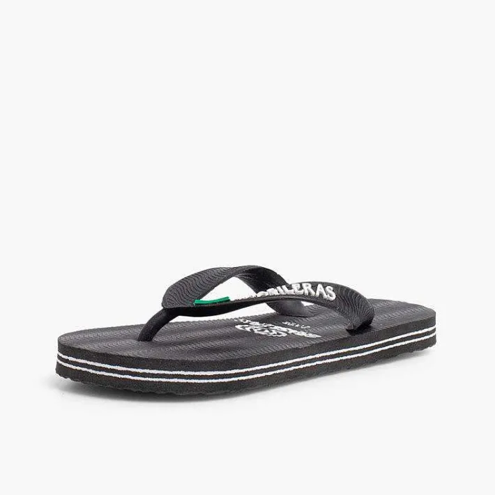 Cangrejeras Y Playa<Pisamonas Sandalias De Goma Brasileras Unisex Color Negro
