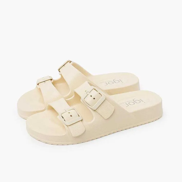 Cangrejeras Y Playa<Pisamonas Sandalias Goma Eva Ligeras Doble Hebilla