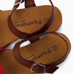 Sandalias<Pisamonas Sandalias Niña Bio Cuero Niña Y Serraje Grabado