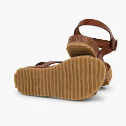 Sandalias<Pisamonas Sandalias Niña Bio Cuero Niña Y Serraje Grabado