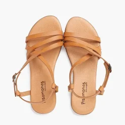 Sandalias<Pisamonas Sandalias Niña Con Tiras Cruzadas Y Cierre Hebilla