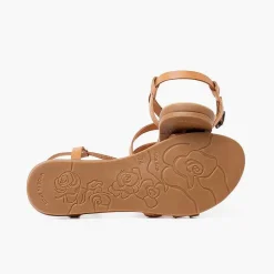 Sandalias<Pisamonas Sandalias Niña Con Tiras Cruzadas Y Cierre Hebilla