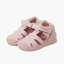 Sandalias<Pisamonas Sandalias Niña Dibujo Flor Biogateo
