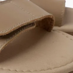 Sandalias<Pisamonas Sandalias Niña En Piel Con Tiras Adherentes