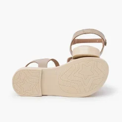 Sandalias<Pisamonas Sandalias Niña En Piel. Pala Hebilla