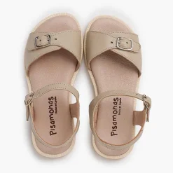 Sandalias<Pisamonas Sandalias Niña En Piel. Pala Hebilla